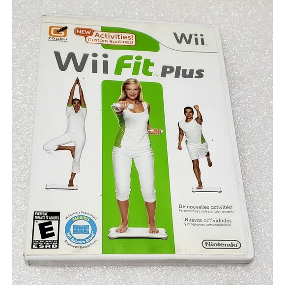 Nintendo Wii Plus Fit Fitness Game Complete w/ Manual Untested - Picture 1 of 9